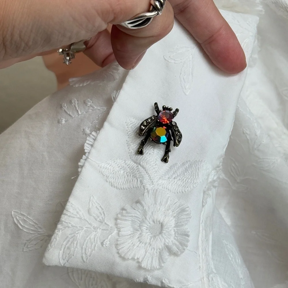 ⚜️❤️‍🔥 Colorful Insect Brooch Pin 🪰💎
